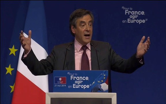 Élections européennes 2014 avec François Fillon