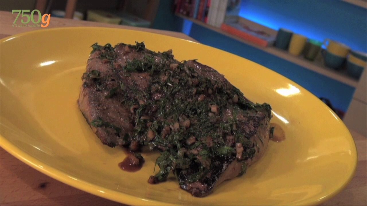 Recette du Foie de veau persillé - 750 Grammes