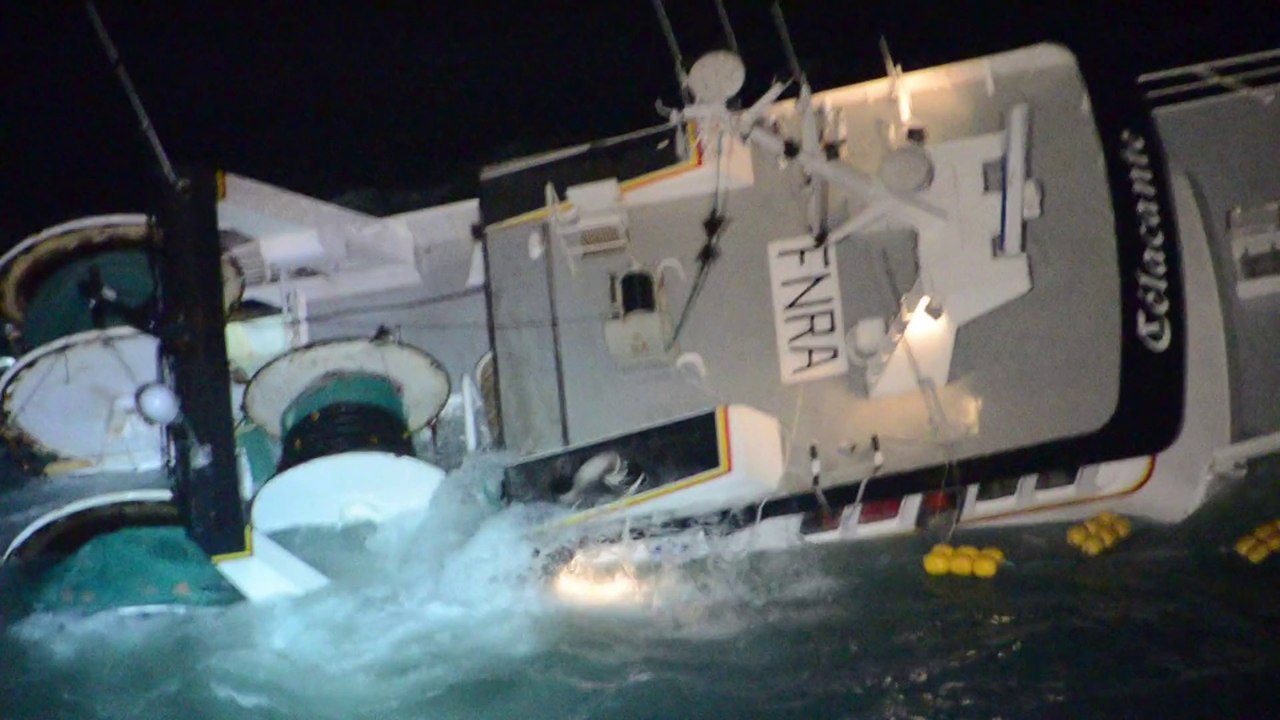 Le Conquet. Huit marins sauvés au large du Finistère