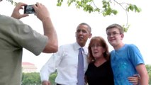 President Obama Takes a Walk, Surprises Tourists