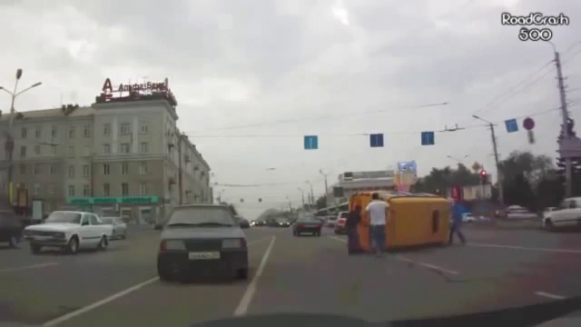 Compil de dash cam russes en mode BONNES ACTIONS