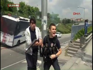 Polis ikinci kez silah çekti!