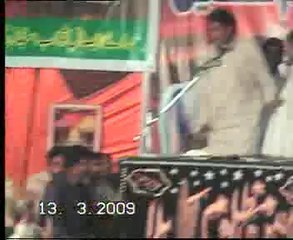 Zakir Malik Mukhtar Hussain  yadgar majlis jalsa Qazi at Multan