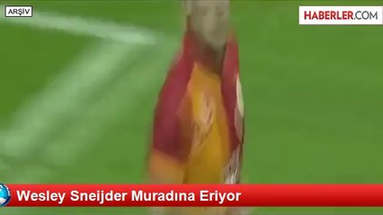 Wesley Sneijder Muradına Eriyor