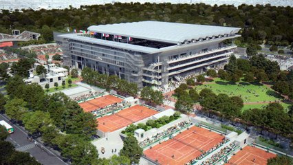 Le nouveau Stade Roland-Garros