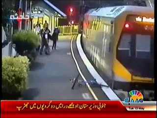 Man came under the train