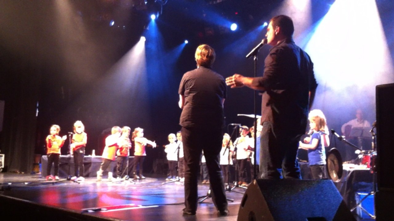 Les élèves de l'Aurore au Normandy