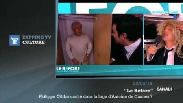 Zapping TV : Philippe Gildas «vit caché depuis 17 ans» dans la loge d’Antoine de Caunes
