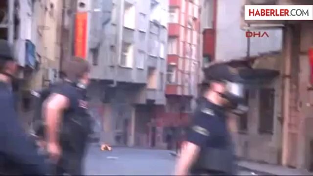 Okmeydanı'nda Polis Müdahalesi