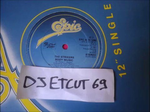 THE STRIKERS -BODY MUSIC (RIP ETCUT)EPIC REC 81