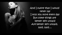 Ariana Grande Boyfriend Material Paroles Lyrics