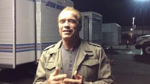 Arnold Schwarzenegger On The Set Terminator Genesis