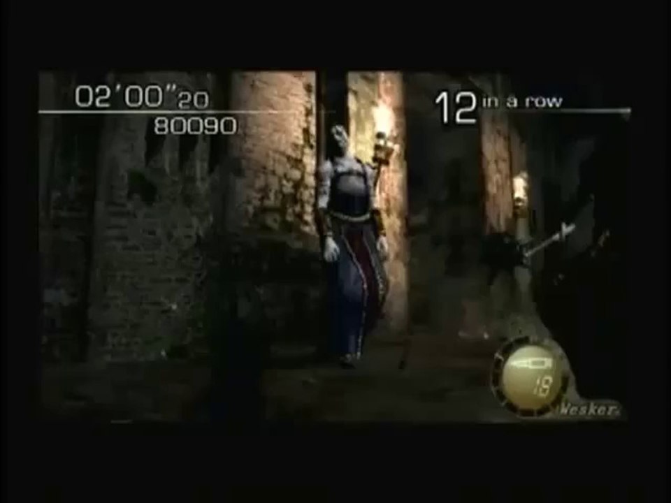 Resident Evil 4 - MERCENARIES - Wesker - Stage 2 with Commentary