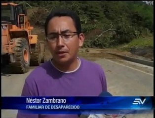 Deslave vía Riobamba-Macas