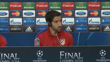 Raúl García: "Jugar una final de Champions es un sueño para cualquier jugador"