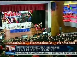 Llama Nicolás Maduro a fortalecer la calidad educativa de Venezuela