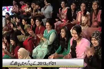 Mazaaq Raat 20 January 2014 Full [ HD ] Comedy Show on DunyaNews_clip10