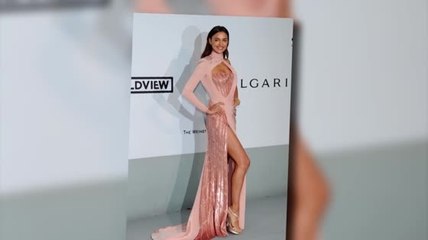 Es gab viel "Bein" zu sehen, bei der "amfAR Gala" in Cannes