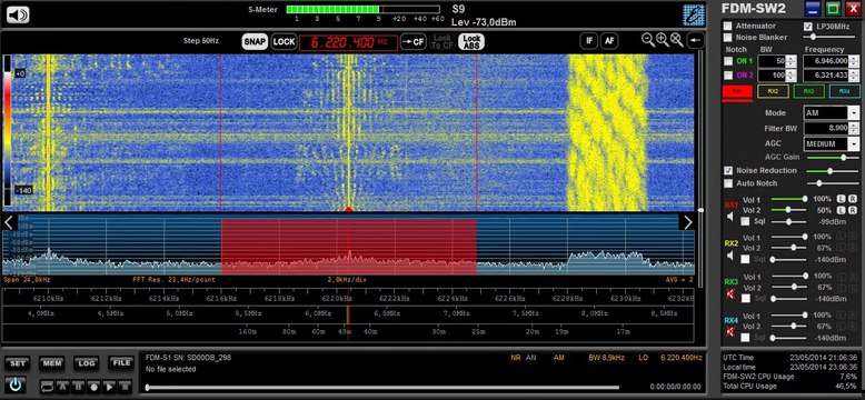 6220 kHz - Tango Italia Radio 05-23-2014