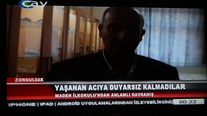 çay tv kilimli madenciler ilkokulu haberi
