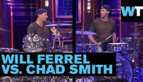 Will Ferrell and Chad Smith's Tonight Show Drum Off | What’s Trending Now