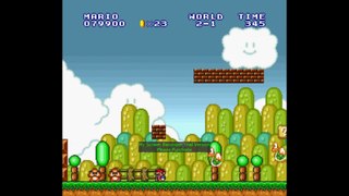 Super Mario Bros. (All stars version) Gameplay (Quit On World 2)