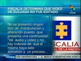 Colombia: video de Zuluaga y Sepúlveda no fue editado, afirma Fiscalía