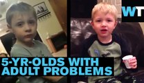 #FiveYearOldProblems: Young Boy Needs Love Advice | What's Trending Now