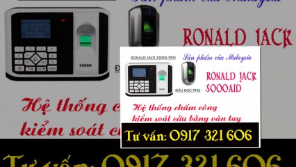 lắp máy chấm công vân tay kiểm soát cửa bằng vân tay