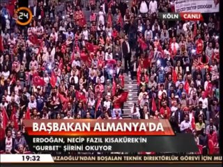Erdoğan'dan Köln Arena'yı coşturan şiiri.! (Mutlaka İzleyin)