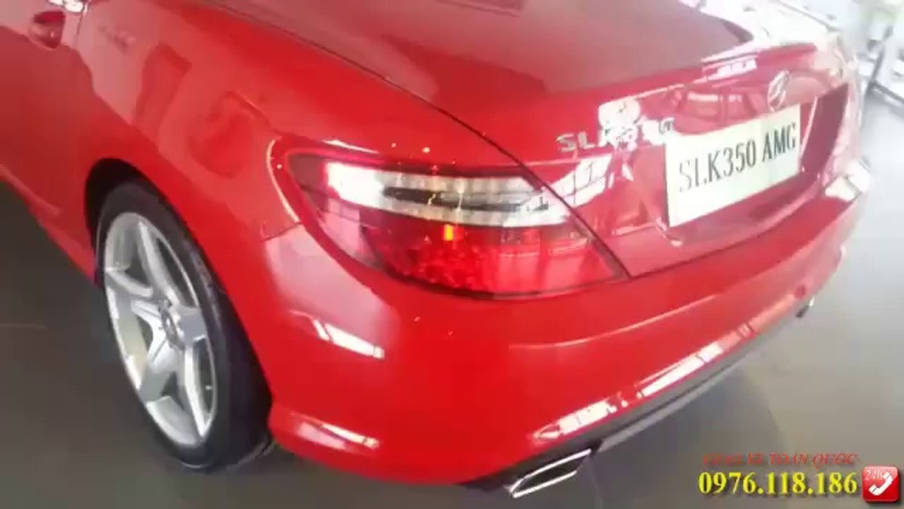 [Video Mercedes] Mercedes SLK350 AMG 2014, 2015 đậm phong cách, giá phải chăng hotline 0976 118 186