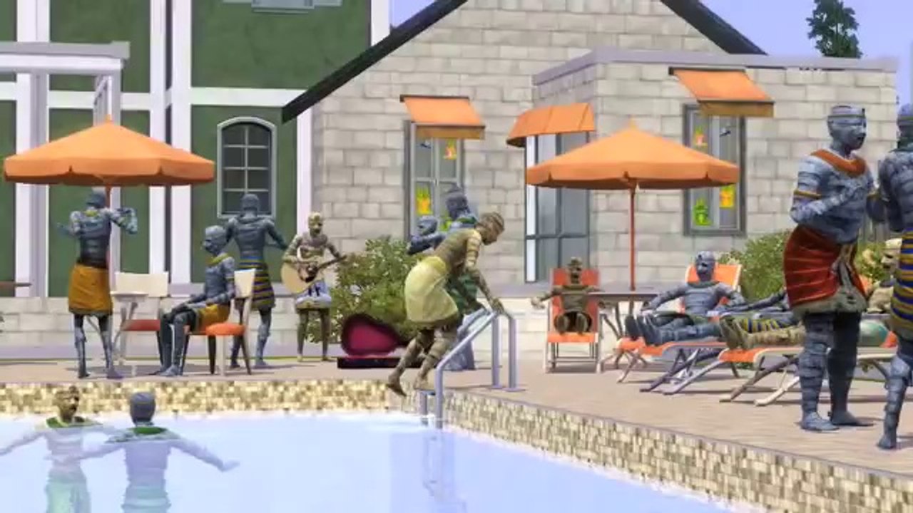 The Sims 3 World Adventures Matt and Kim Daylight Trailer