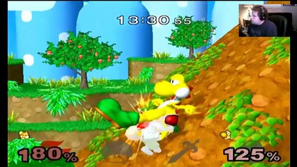 Killatia Playes Super Smash Brothers Melee Live (Recorded) part 2