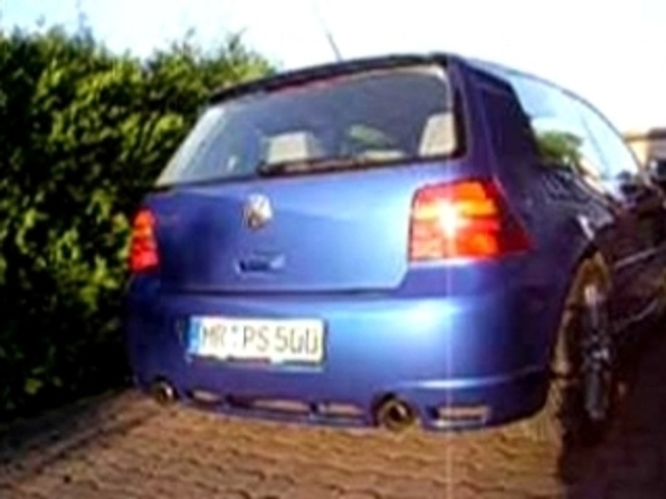 VW Golf IV R32 Sound