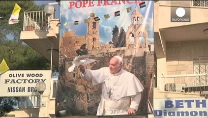 Visite sous haute tension politique pour le pape en Terre Sainte