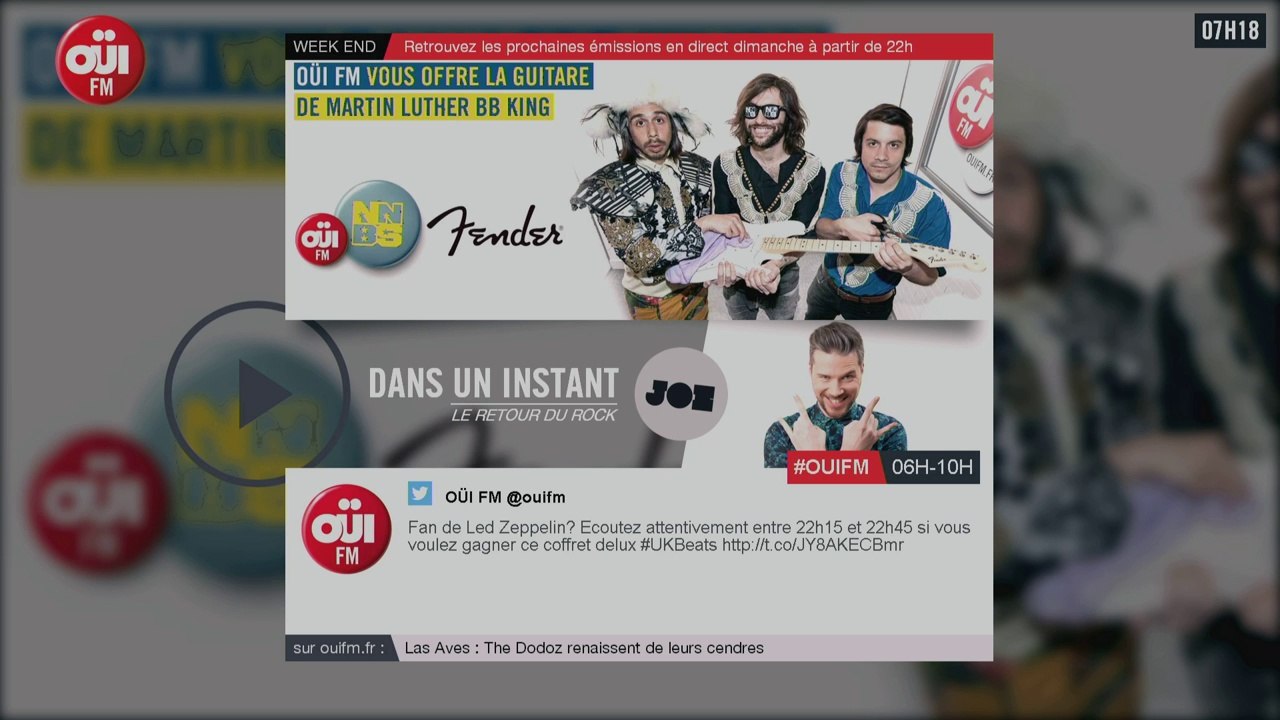 OUI FM TELE Live