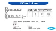 3.5mm Small T Plates Manufacturer
