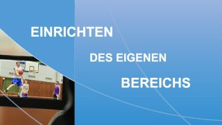 NRWsportTV - Eigenen Bereich einrichten