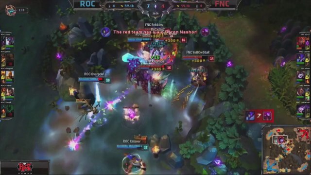 Un Nashor pas très rentable pour Fnatic - League of Legends - PC