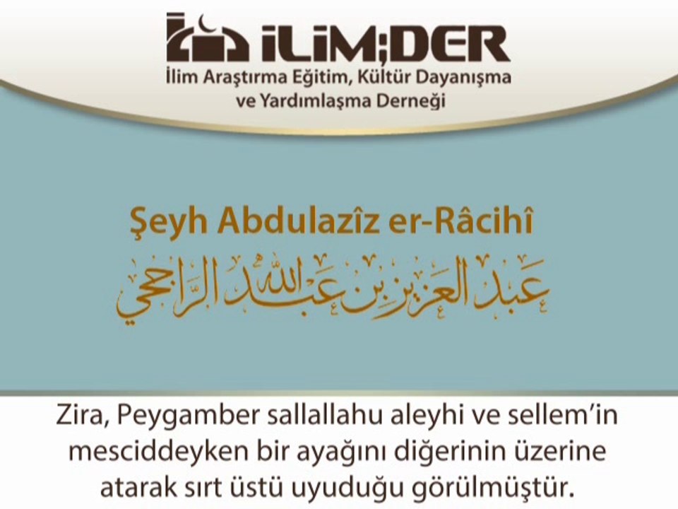 Kıbleye Karşı Ayakları Uzatmanın Hükmü