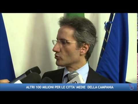 Napoli - PIU Europa, dalla Regione Campania altri 100 milioni a 19 comuni (23.05.14)
