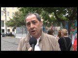 Napoli - La protesta dei sindacati (23.05.14)
