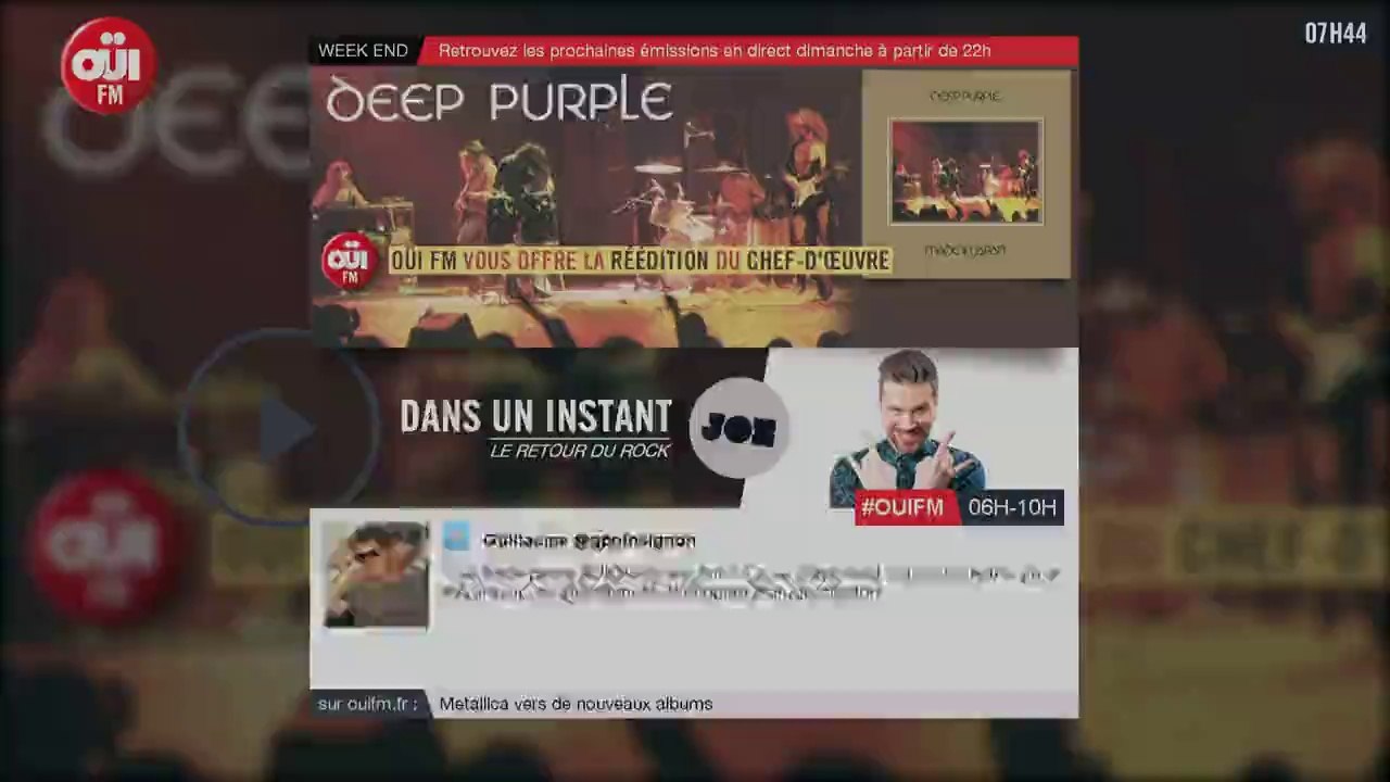 OUI FM TELE Live