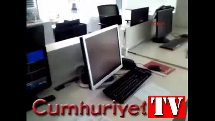 İşte deprem anı