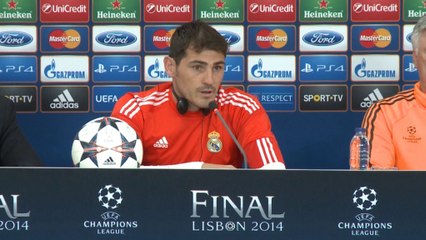 Casillas: "Si ganas una final como ésta, el recuerdo será infinito"