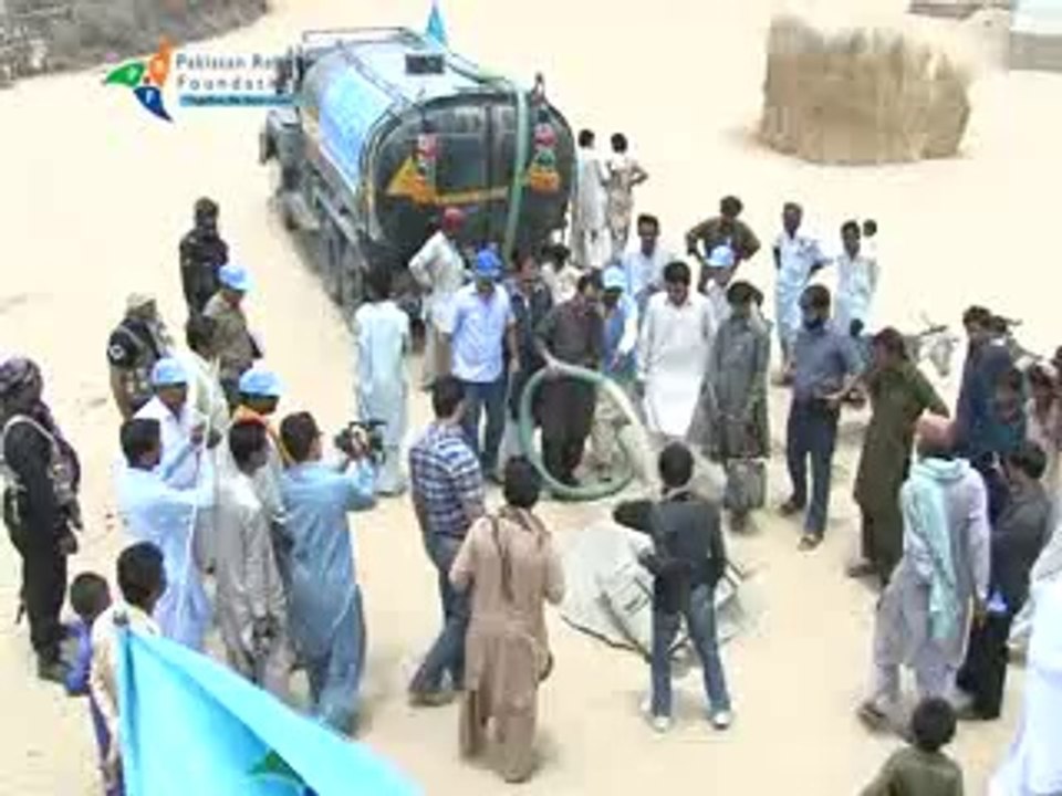 Chairman PRF Haleem Adil Sheikh visited Drought affected village Morasio District Tharpakar on 14.05.2014