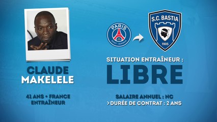 Officiel : Makelele nouvel entraîneur de Bastia !