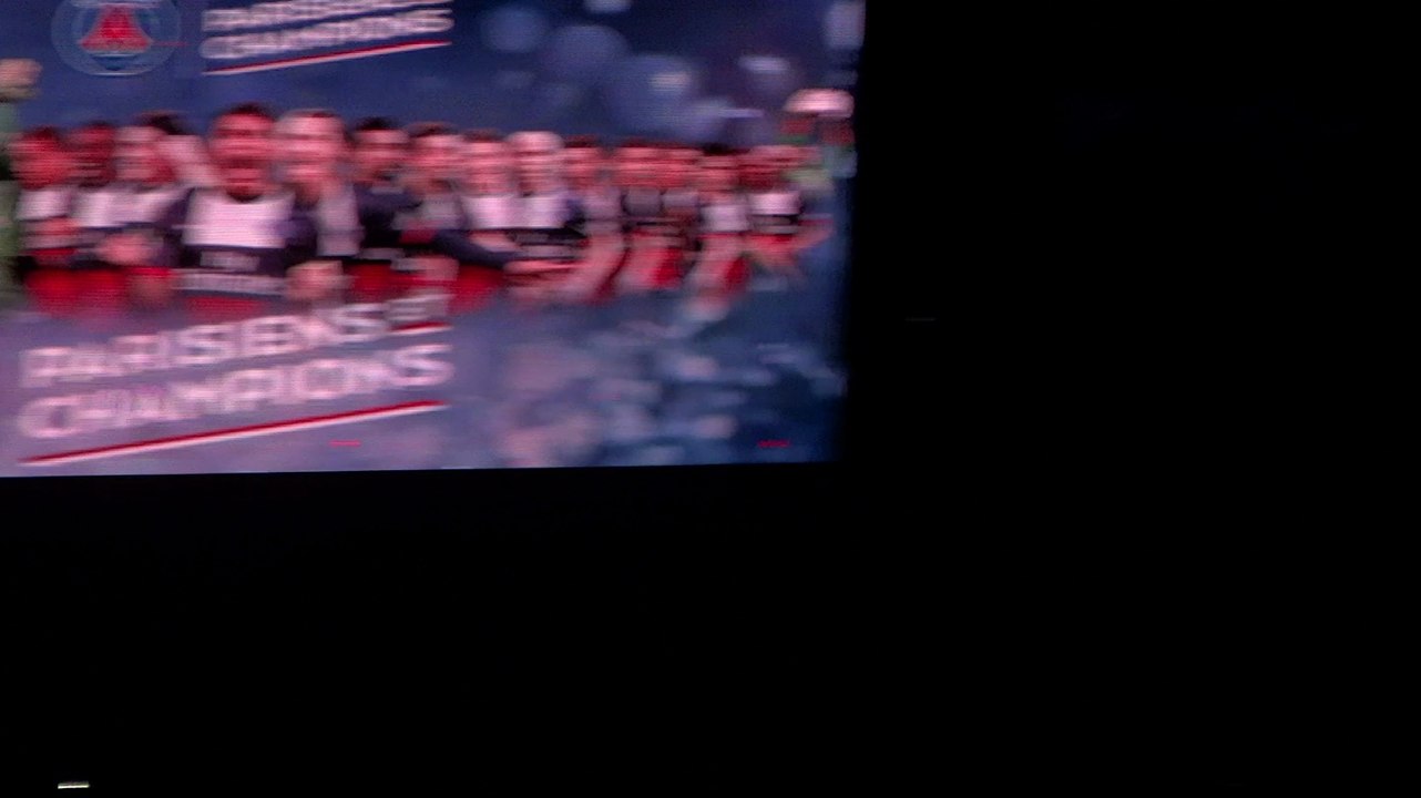 Feu d'artifice PSG fin de la saison 2013-2014