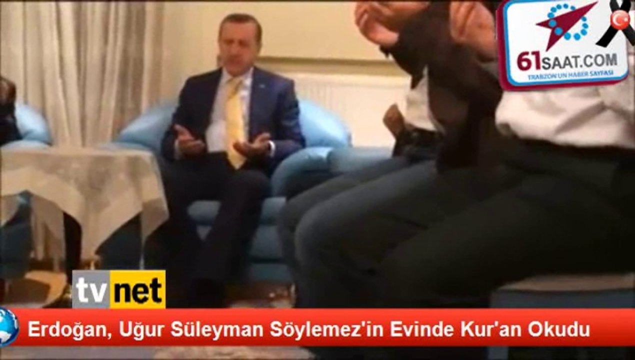 Başbakan Erdoğan Kur'an okudu