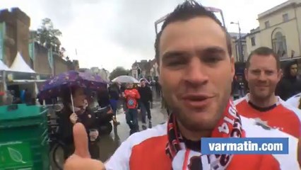 Les supporters écossais avec Toulon